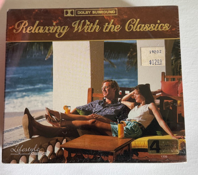 Various Artist Relaxing With The Classics 4 Disc Set Sealed Brand New MIP