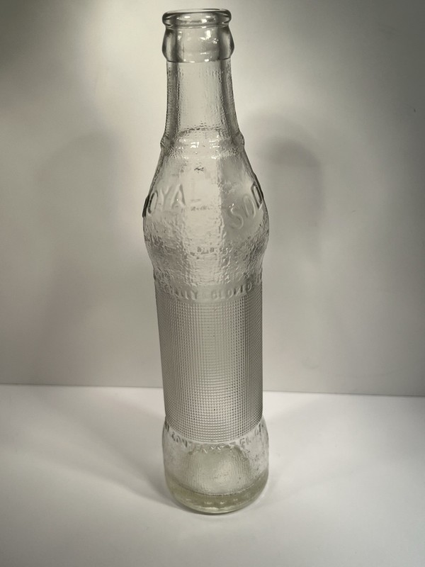 1940 Royal Soda Works Embossed Bottle - 7 Fl Oz - Hillsboro, Oregon