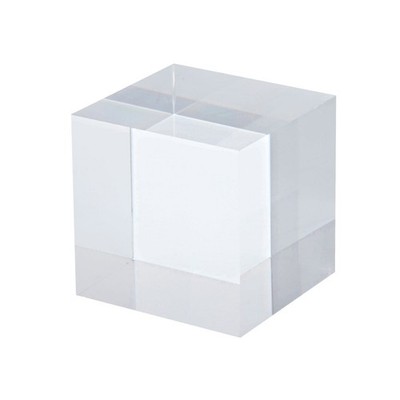 2'' x 2'' x 2'' Jewelry Display Riser Acrylic Cube Display Stand Clear