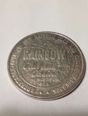 RAINBOW CLUB CASINO HENDERSON, NEVADA LOGO $1.00 TOKEN GREAT FOR COLLECTION!