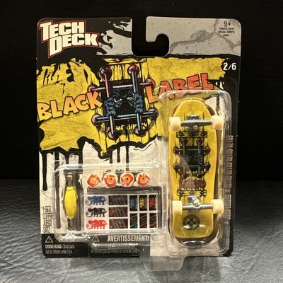 RARE & SEALED 2011 Retro Tech Deck Black Label JOHN LUCERO Yellow Board RARE MOC