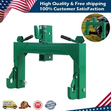 3 Point Quick Hitch Adapter Attach For Category 1 & 2 Cat 1 Cat2 Tractor 3000lb