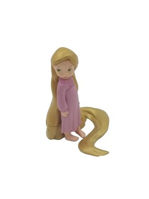 Young Rapunzel Tangled Disney 2.5  Action Figure Pvc Toy