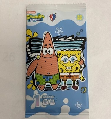 Nickelodeon SpongeBob SquarePants Series 1 Trading Card Pack Chinese 2024 Sealed