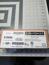 Sunpower 510088 InvisiMount Residential PV Mounting System Rail Splice Kit 