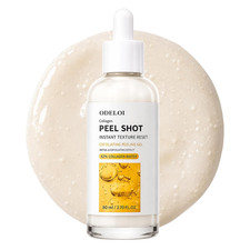 Collagen Peel Shot 62 , Exfoliating Serum with AHA BHA PHA, Ceramide Panthenol