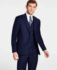  680 Michael Kors Men's Navy Classic Fit Stretch Suit 38 R 30 x 30 ymy2026