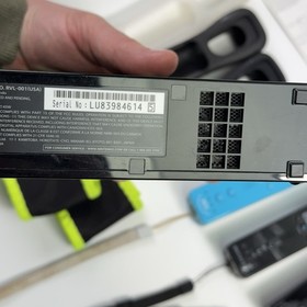 Nintendo Wii Black Console RVL-001 Bundle W/ lots of Accessories & Game Tested