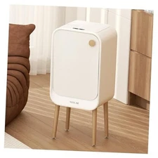 Motion Sensor Trash Can - Automatic Touchless 5.5 Gallon / 20L Garbage White