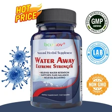Super Waterproof 120 Capsules - Supports fluid balance and relieves edema