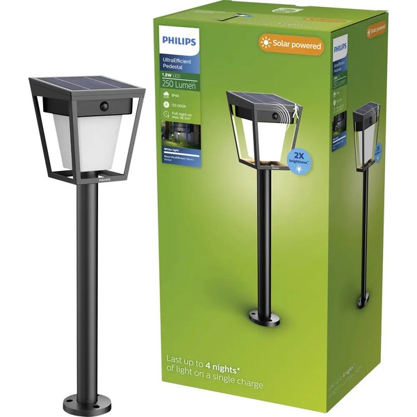 Philips LED 929004632001 Nissa Solar-AußEnstandleuchte LED LED Fest Eingebaut-image