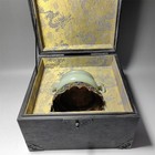 Chinese Antique Jade Censer w/ Gilt Silver Stand & Lid — photo 8