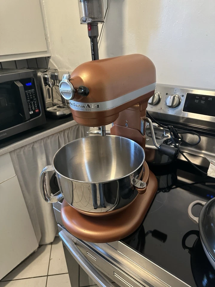 COPPER Kitchenaid Professional 600! Excelente estado. MUY RARO Foto 2 de 2