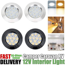 2-12x LED Einbaustrahler 12V Wohnmobil Wohnwa...