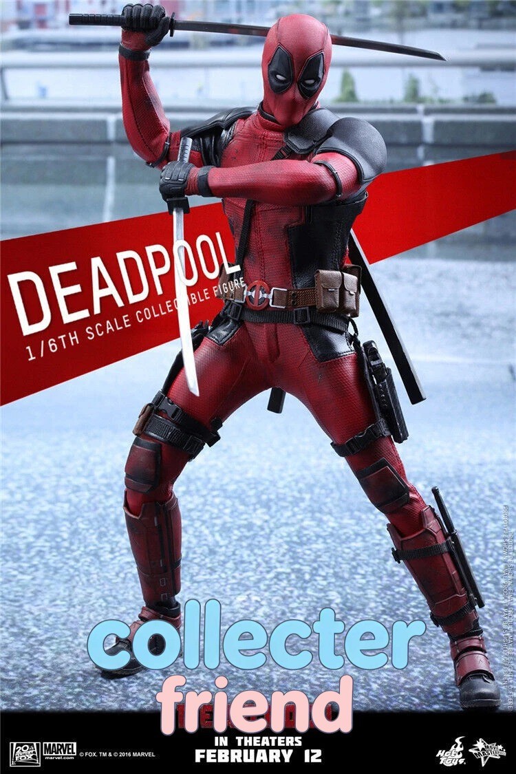 Hot Toys Deadpool 1/6 Scale Collectible Figure (MMS347) for sale