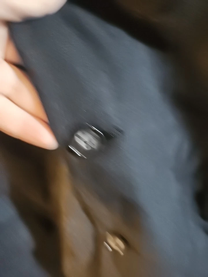 Botany 500 Command Performance Hombre Talla 44L Negro Gris Cuadros Dos Botones Muesca Foto 4 de 4