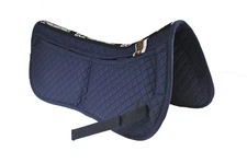 Correction Half Saddle Pad with Adjustable Memory Foam