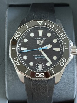 Tag Heuer  Aquaracer 300 Professional 300, Kautschukband, Garantie Bis 07/29