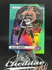 2024 Panini Prizm WNBA AALIYAH EDWARDS Rookie GREEN PRIZM Washington Mystics RC