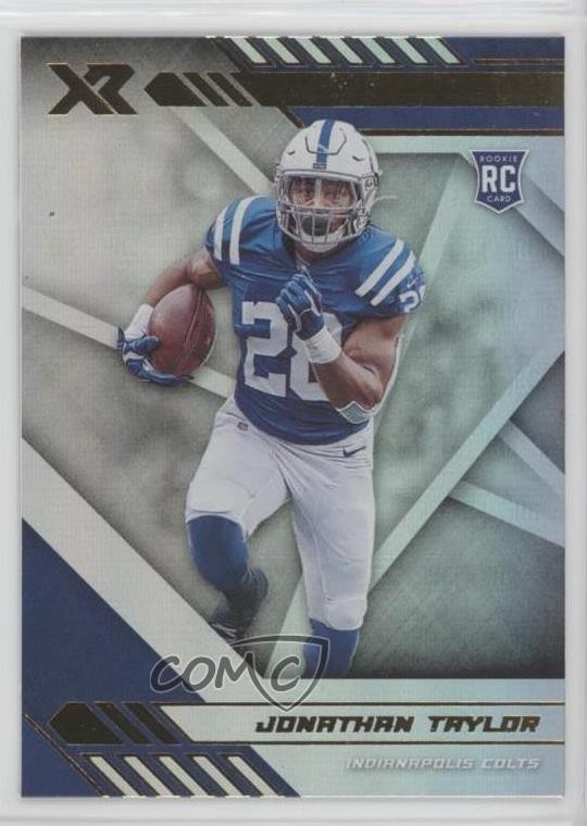 2020 Panini XR Rookie Jonathan Taylor #118 Rookie RC 12x6