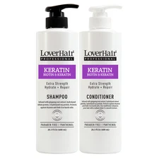 Combo LoverHair Professional KERATIN shampoo & conditioner 2x20.03 fl oz