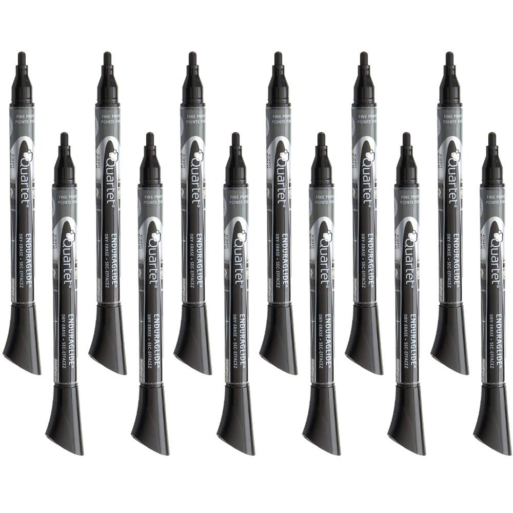 Quartet Dry Erase Markers, Whiteboard Markers, Fine Tip, End