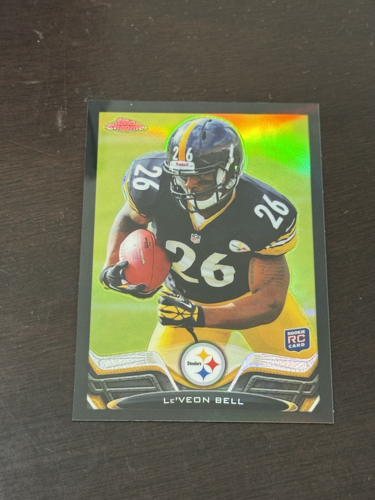 Le’veon Bell 2013 Topps Chrome Black Refractor #198 156/299