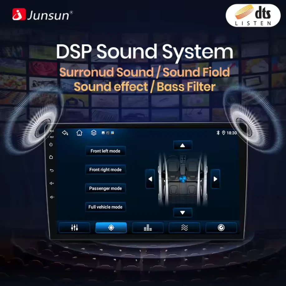 Autoradio Android 14 Wireless CarPlay per Peugeot 208 2008 (2012–2018) GPS WiFi - Immagine 2 di 4