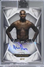 2020 Topps UFC Striking Signatures 61/321 Mike Rodriguez #STS-MRO Auto 1u6