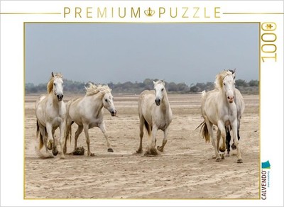 CALVENDO Puzzle Ein Motiv aus dem Kalender Die wilden Pferde der Camargue | 1000