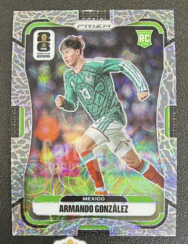 2026 Panini Prizm World Cup Armando Gonzalez #287 Rookie RC Choice Elephant SSP