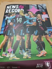 Aston Villa v Manchester United Women Programme - WSL 25 January 2026