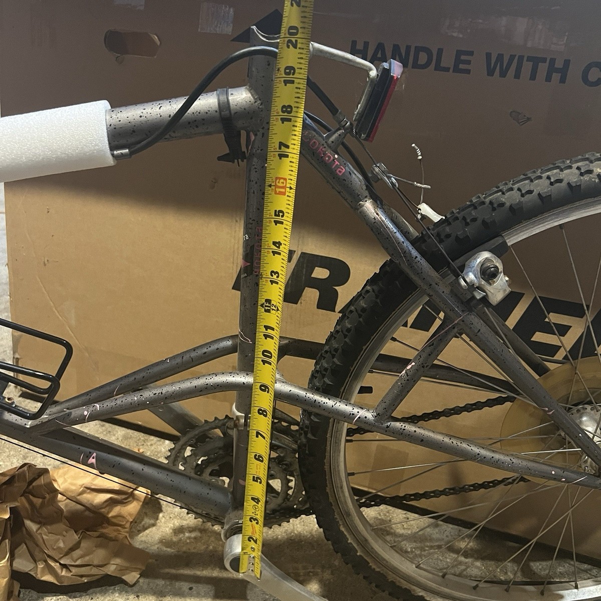 Yokota Terminator Elevated Chainstay Frame TANGE STEEL Mountain