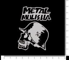 Metal Mulisha Skull Helmet 3 Sizes Die Cut Team Sticker Motocross Decal Colors