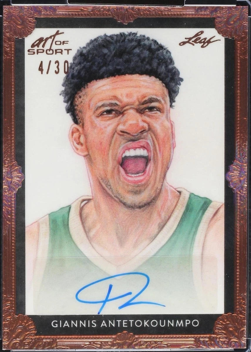 2021 Leaf Art of Sport - Giannis Antetokounmpo #BA-GA1 for sale | eBay
