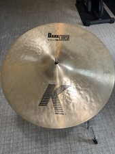 Used Zildjian K 19 Dark Thin Crash Cymbal