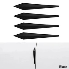 4pcs Car Anti-scratch Protective Stickers Door Edge Guard Rubber Styling Mouldin