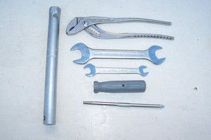 BMW  Hayco Adj. Pliers Gray Flip Screwdriver 16mm Spark CV  Wrench Tool kit roll
