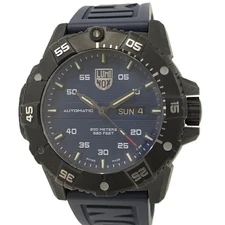 LUMINOX MASTER CARBON SEAL Automatic Navy Dial 3860 Used Watch