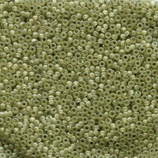 Celery Miyuki Seed Beads 11/0 11-92374-TB 
