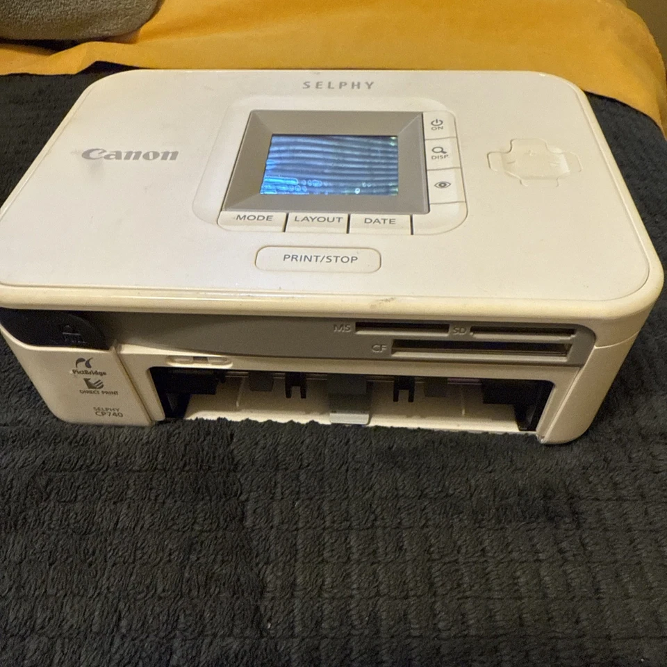 Canon SELPHY CP740 Digital Photo Inkjet Printer Bundle - Image 3 of 4