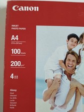 Canon GP-501 A4 Glossy Photo Paper 100 Sheets, 200gsm (Q1)