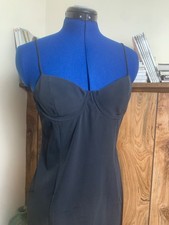 womens little black cocktail dress yansi fugel size small