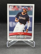 2025 Topps Hobby Rip Night James Wood #3 Nationals RC Rookie