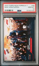 2023 TOPPS NOW FORMULA 1 #40 MAX VERSTAPPEN PSA 10