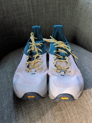 Altra Olympus 5 Shoes Mens Size 11.5 Gray Teal Trail Running Hiking AL0A7R6P233