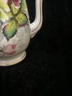 VINTAGE Ucagco Japan Ceramic Mini Vase Floral Pitcher - Gold Accents - 5” — photo 4