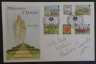 1979 Isle of Man FDC Signed Pauline Quirke See Comment