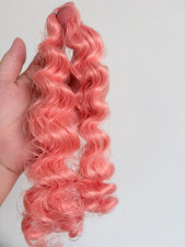 OOAK Doll Head Reroot Wavy Hair 30g Saran