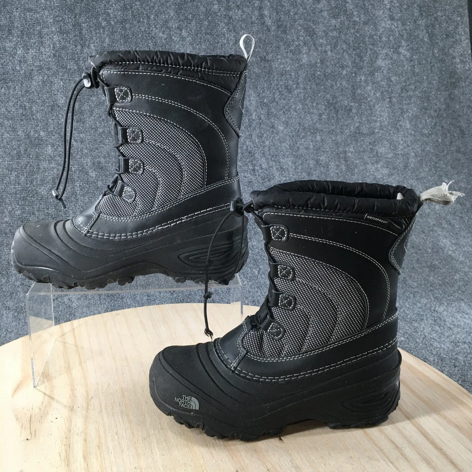 Botas The North Face Juveniles 4 Alpengglow IV Invierno Alto Hasta la Rodilla NF0A2T5P Gris Foto 2 de 4